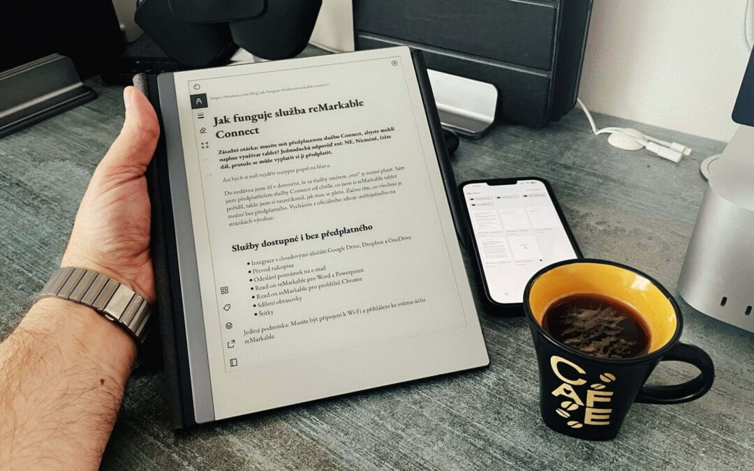 Jak funguje služba reMarkable Connect